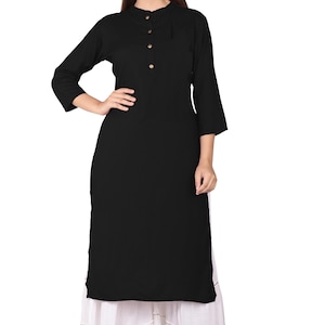 Conjunto de pana de algodón para mujer, vestido, kurta, túnica, top, pantalón, pijama, Sharara Plazzo