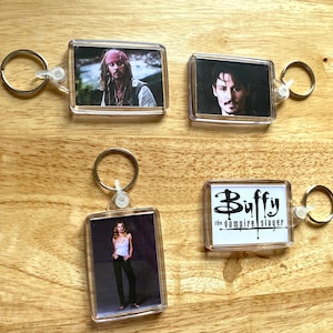 Double sided keyrings | Buffy The Vampire Slayer | Johnny Depp