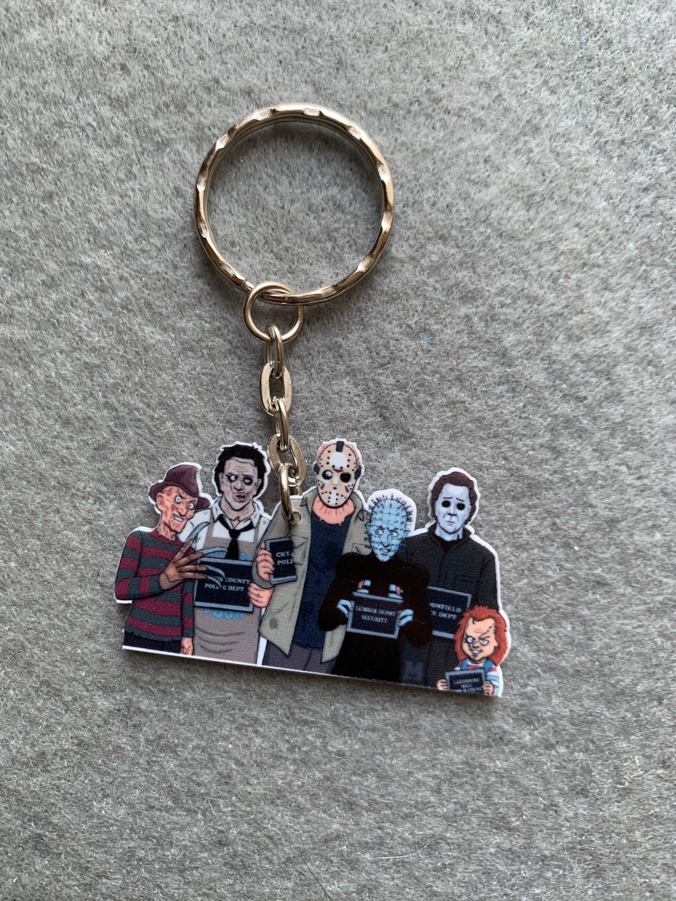 Horror characters keychain Etsy