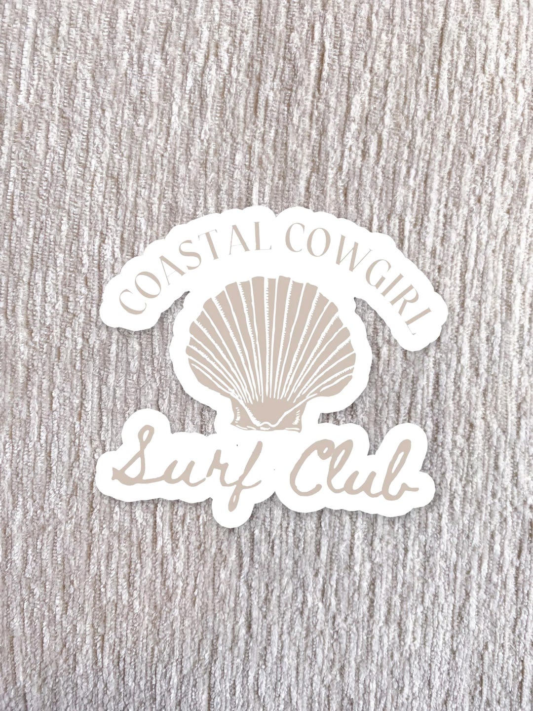 Gril Strand Sticker Coastal Cowgirl Sticker, Vinyl Sticker, Beach Sticker, Summer Sticker ...