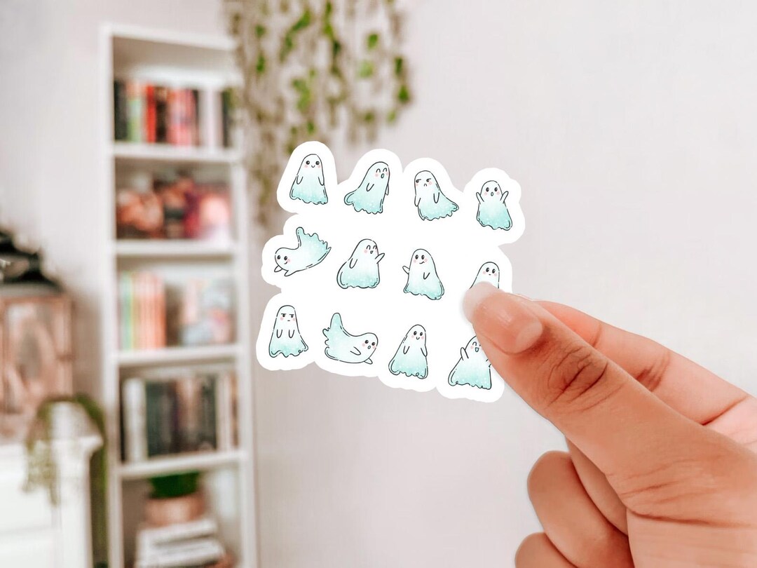 Baby Ghosts Vinyl Sticker | Halloween Sticker, Fall Sticker, Halloween ...