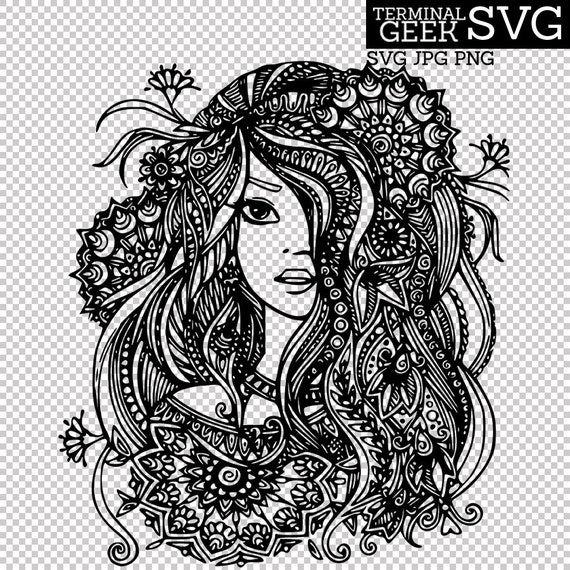 Free Free 88 Mermaid Mandala Svg Free SVG PNG EPS DXF File