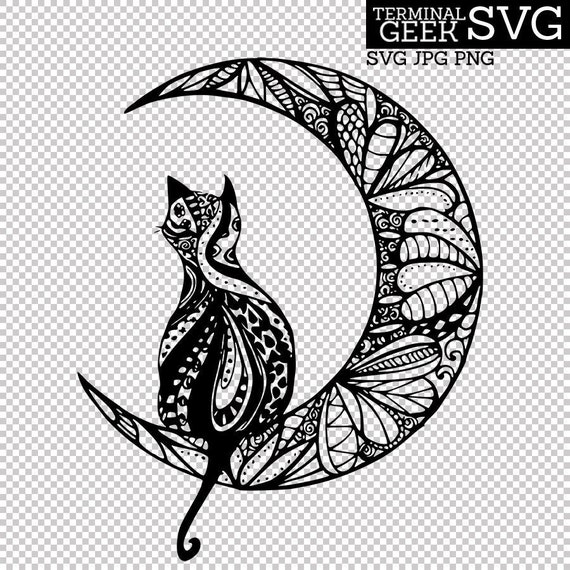 Free Free Mandala Cat Svg 745 SVG PNG EPS DXF File