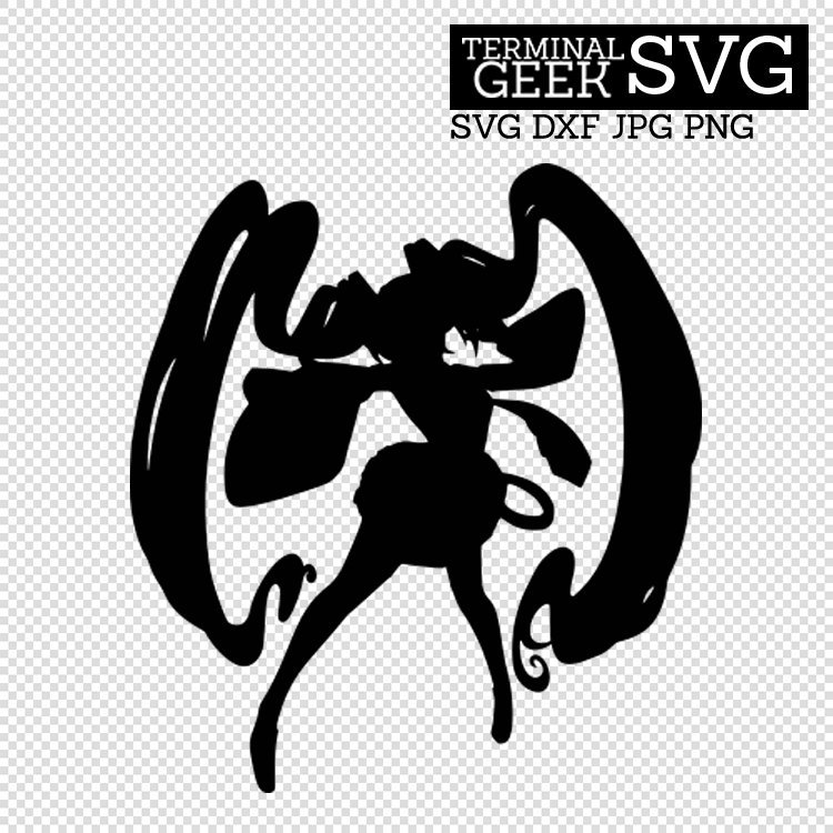 Download Hatsune Miku Anime Japan SVG DFX JPG Cricut Silhoutte Cut ...