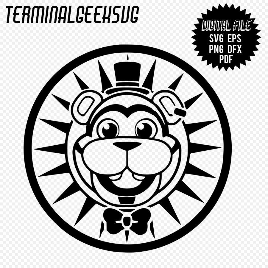 Freddy Fazbear Fnaf SVG / DXF / PNG File Cutting File for -  Denmark