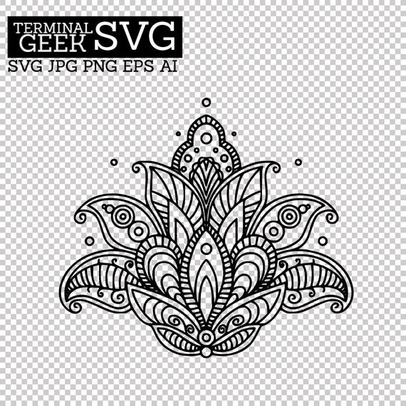 Download Visual Arts Flowers Garden Svg Cut File Garden Svg Tote Bag Design Farmhouse Logo Market Iron On Garden Mandala Svg Zentangle Sunflower For Cricut Craft Supplies Tools