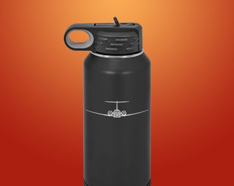 wb_291849_1 3dRose Macdonald Creative Studios Classic Vintage Aviation Design for Any Aviator and Pilot Aviation - 21 oz Sports Water Bottle 
