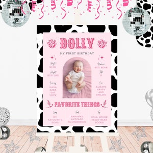 Man I Feel Like Im One Birthday Milestone Sign | Let's Go Girls | Disco Cowgirl | Space Cowgirl | 1st Birthday Girl | Printable Sign