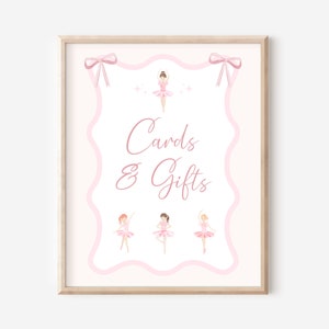 Cartes & Cadeaux | signe d'anniversaire ballerine | Anniversaire de ballet | Anniversaire de danse | Tutu mignon | 1er anniversaire | Anniversaire fille | Imprimable