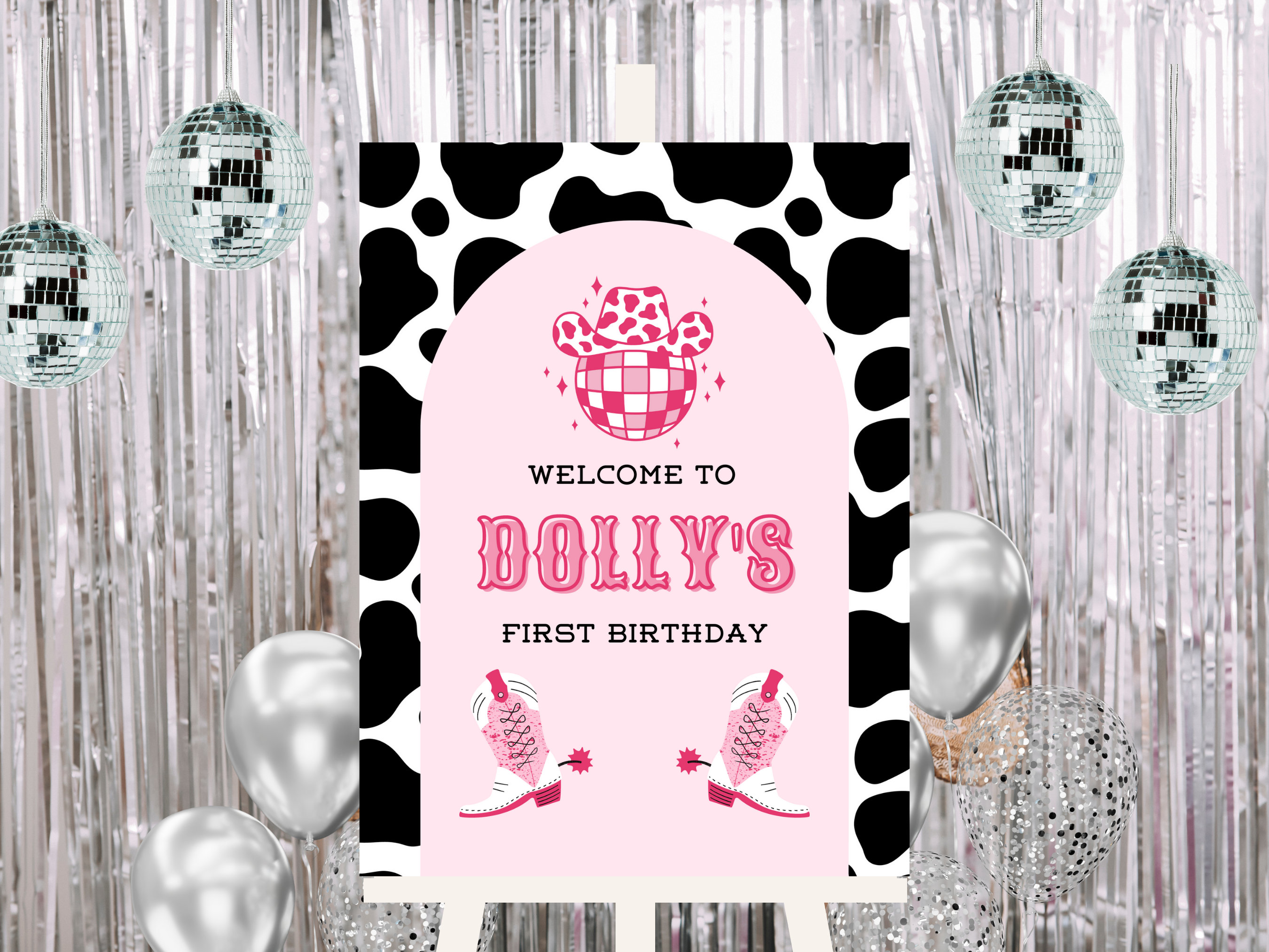 Man I Feel Like I'm One! Birthday Bundle | Disco Cowgirl Birthday