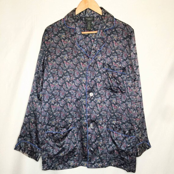Vintage Christian Doir Silk Pajama Top