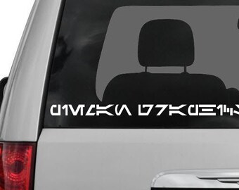 Personalized Star Wars Aluminum License Plate Your Name Aurebesh Aluminum Car Ta