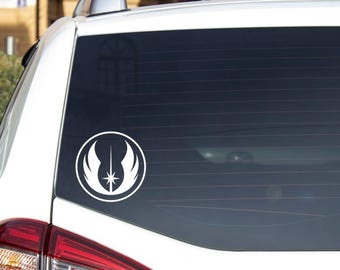 Calcomanía/Pegatina con el símbolo de la Orden Jedi de Star Wars