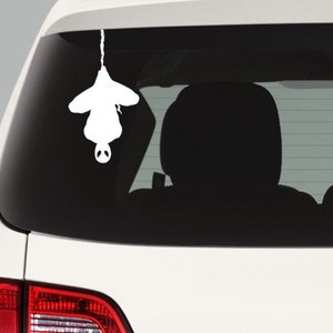 Spider-Man Hanging Decal / Autocollant / Étiquette