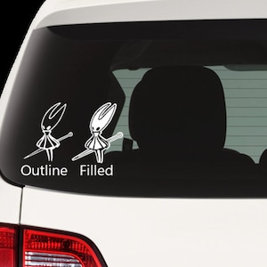 Hollow Knight Hornet Decal/Sticker