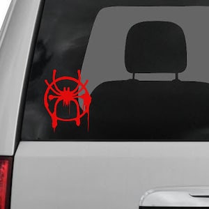 Miles Morales Spider-Man Logo Decal / Sticker / Label