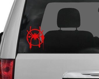 Miles Morales Spider-Man Logo Decal / Sticker / Label