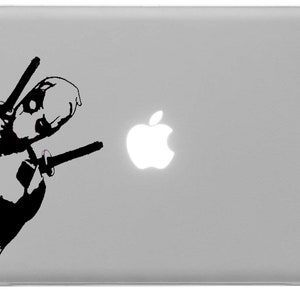 Deadpool Peeking Decal / Sticker / Label