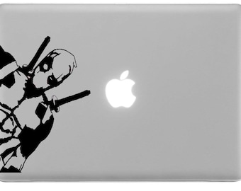Deadpool Peeking Decal / Sticker / Label