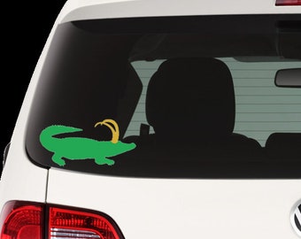 Alligator Loki Inspired Vinilo Pegatina / Calcomanía / Etiqueta