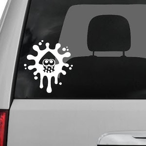 Splatoon Squid Logo Decal / Sticker / Label