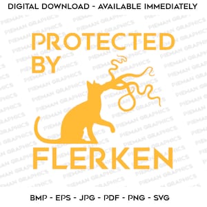 Protected By Flerken Digital Download File