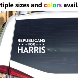 Kamala Harris Sucks Bumper Sticker – Anti Kamala Decal, Funny Political Gift, Waterproof & UV Resistant