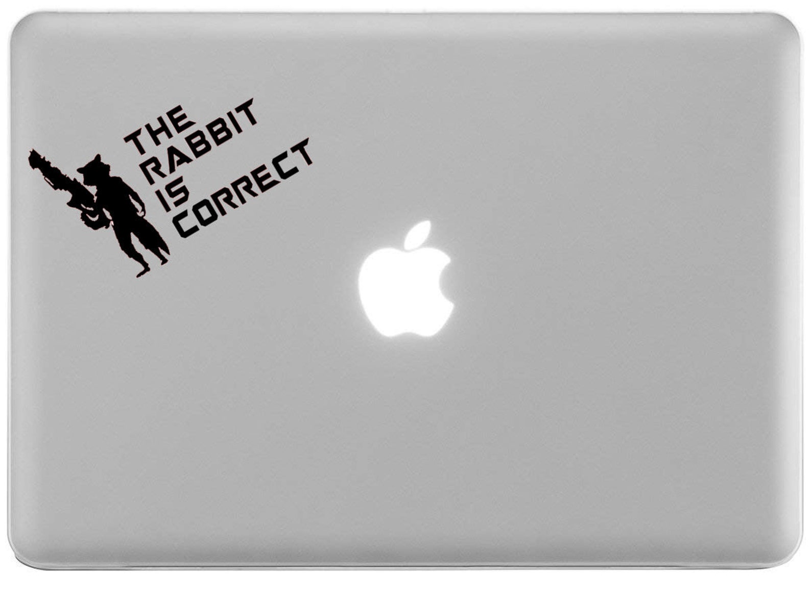 Rocket Raccoon the Rabbit is Correct Decal / Sticker / Label - Etsy