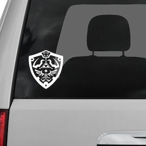 Legend of Zelda Hylian Shield Decal / Sticker / Label