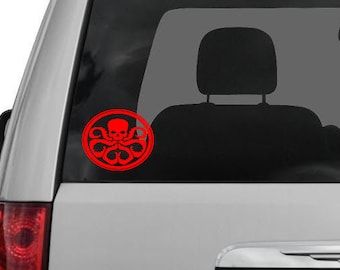 Marvel Hydra Logo Decal / Sticker / Label