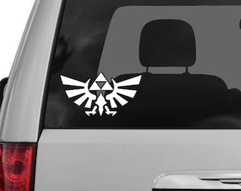 Legend of Zelda Triforce Logo Decal / Sticker / Label