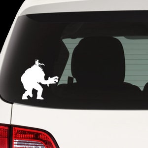 Boba Fett Riding A Rancor Aufkleber / Aufkleber