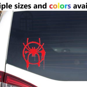 Miles Morales Spider-Man Logo Decal / Sticker / Label