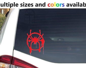 Miles Morales Spider-Man Logo Decal / Sticker / Label