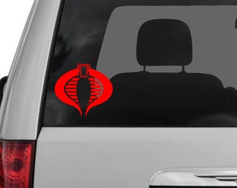 SOLDADO AMERICANO. Calcomanía / pegatina del símbolo Joe Cobra