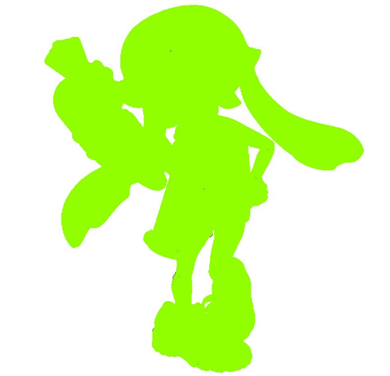 Splatoon Inkling Girl Logo Decal / Sticker / Label | Etsy