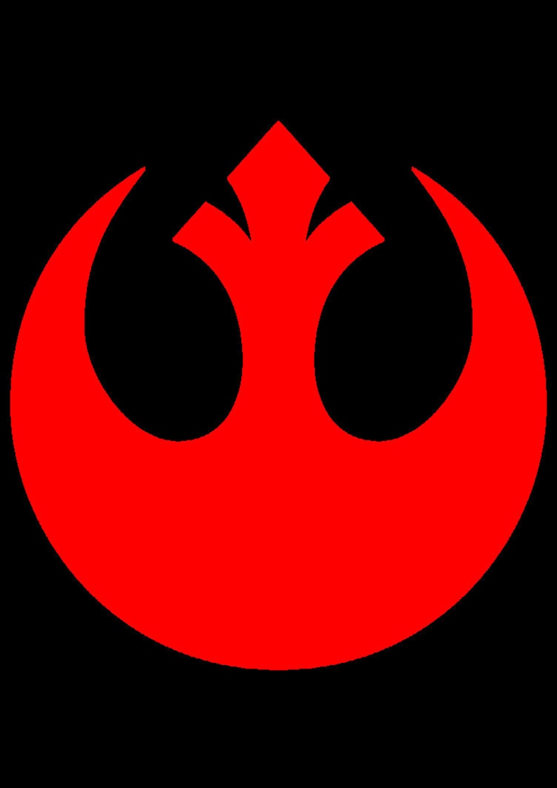 Star Wars Rebel Logo Decal / Sticker Etsy