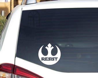 Star Wars Rebel Logo Resist Decal / Sticker