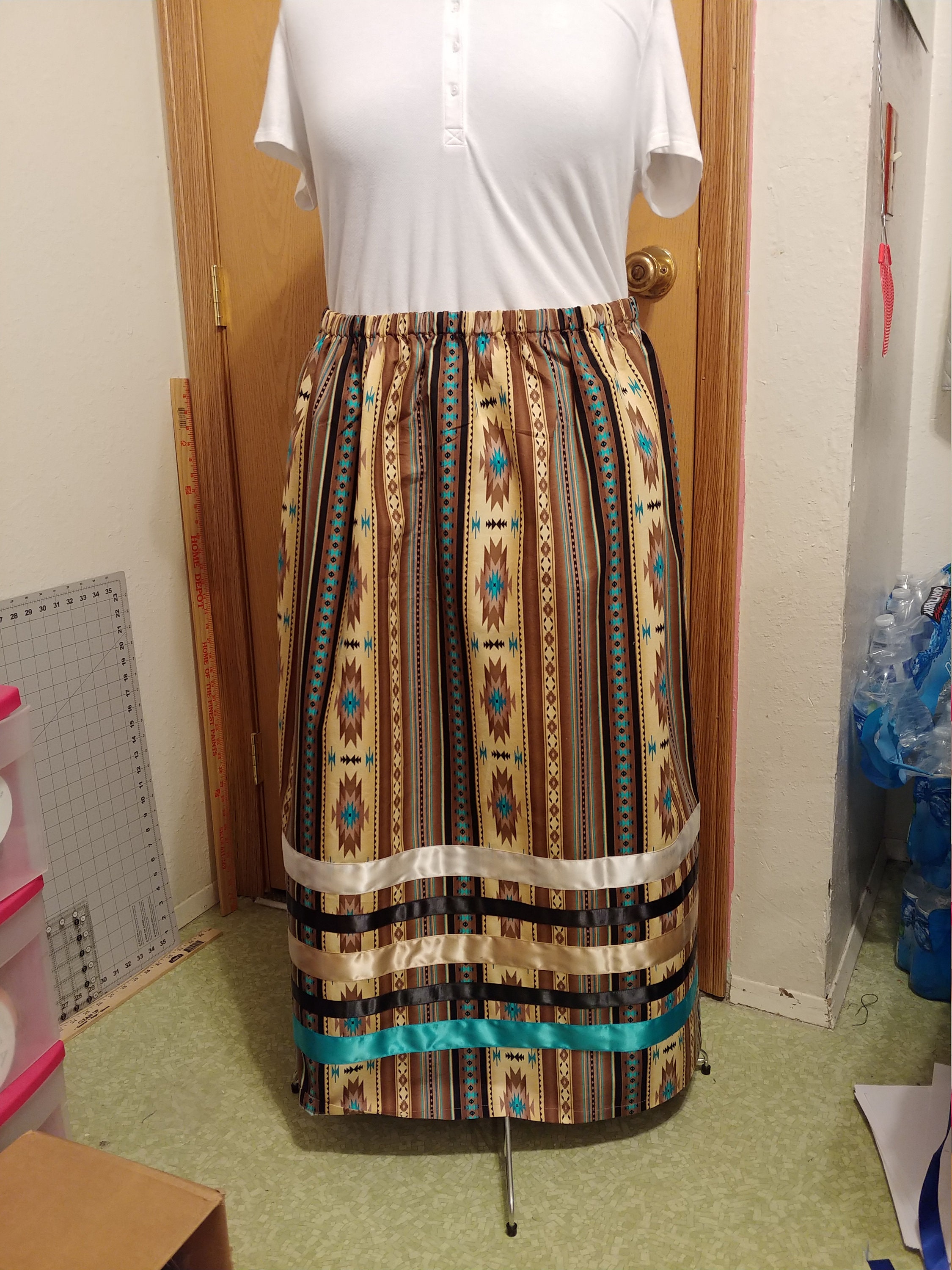 Native American Ribbon Skirt, Price Reduced!