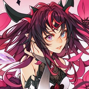 IRyS (Hololive) print (Holographic/Foil finish)