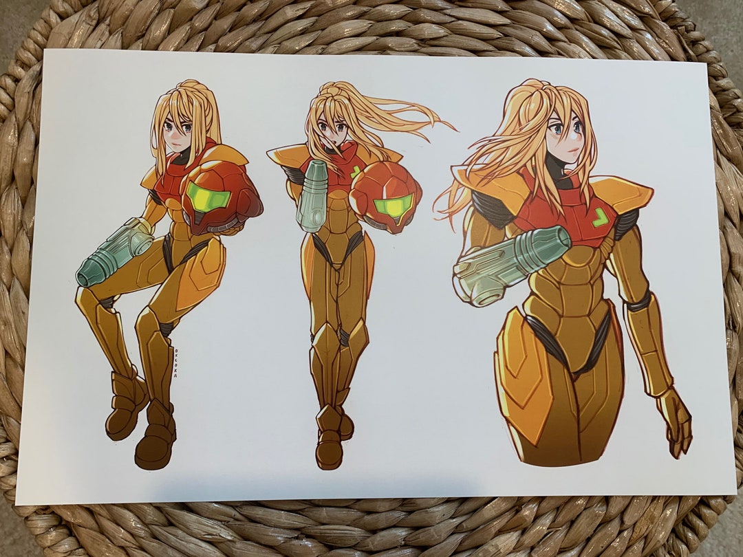 Samas Without Mask Samus Aran No Armor