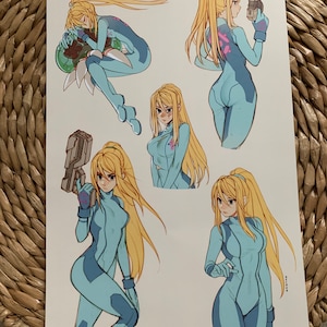 Zero Suit Samus print