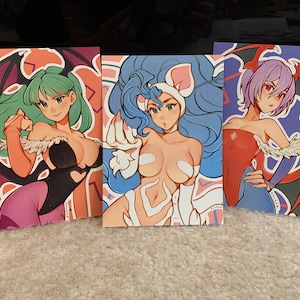 Darkstalkers Mini Prints