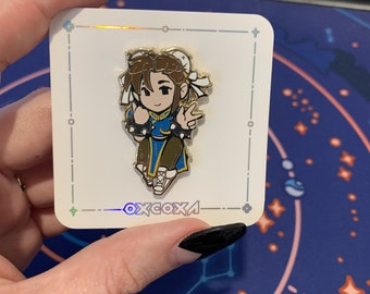 Chun Li Enamel Pin