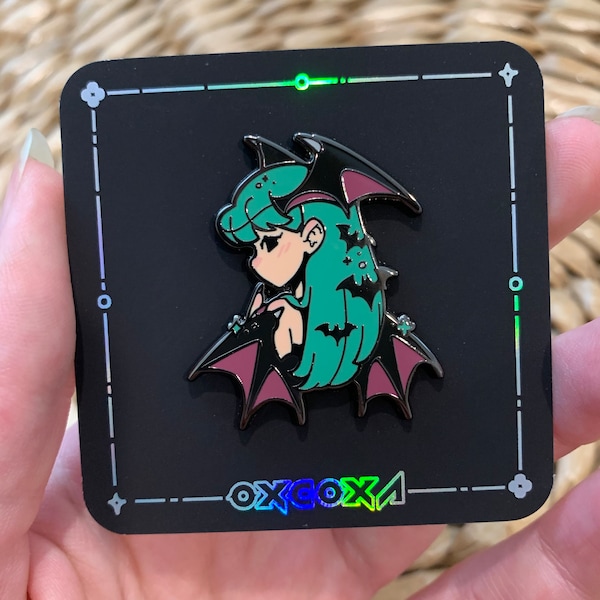 Morrigan Enamel Pin