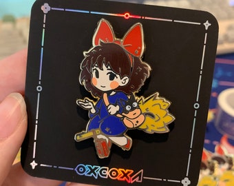 Kiki Enamel Pin