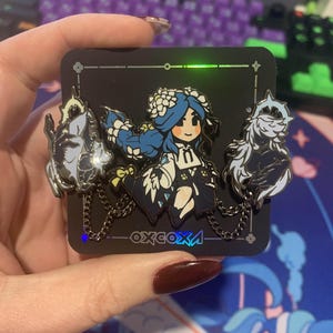 Dizzy with Necro & Undine(Guilty Gear Strive) Enamel Pin Set