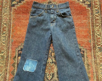 Vintage 70s kiddies bell bottom jeans