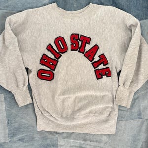 Champion Reverse Weave Ohio State Sweatshirt - Etsy Canada