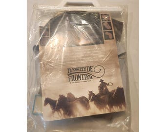 Polainas de cuero curtido Rawhyde Frontier para zapatos/botas #86287 / Protegen rodillas y espinillas